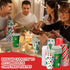 Suttmin 72 Sets/ 216 16 oz Pcs Christmas Paper Cups Disposable to Go Coffee Cups with Lids and Sleeves Xmas Hot Cocoa