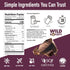 WILD SOCIETY Premium 100% Grass Fed Whey Protein Powder + Superfood Mushrooms & Adaptogens, 25g Protein, Clean Protein