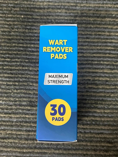 -QY5 WABRINY Wart Remover Pads, Maximum Strength One Step Bandages for Hands Neck Feet Fingers, Stays on All Day