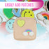 Small Makeup Bag for Purse, Mini Pouch Organizer, Small Cosmetic Bag for Travel, Beige Makeup Bag