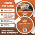 Wild Pouches 60mg 20 Wild Caffeine Pouches Nicotine Free Caramel Coffee - x Energy Pouches - Caffeine Pouch