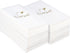 Disposable Hand Towels - Guest Towels with Be Our Guest Housewarming Message, White Airlaid Paper, Pack of 50