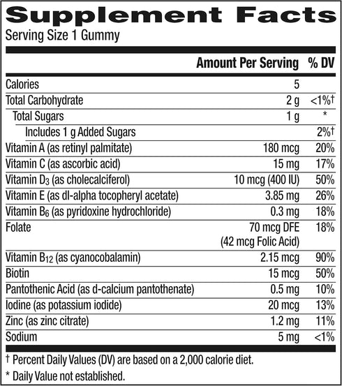 Centrum Kids Multivitamin Gummies, Tropical Punch Flavor - 150 Count, 150 Day Supply