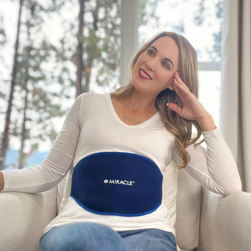 Miracle Back Relief Gel-Infused Compression Wrap for 360-Degree Neck, Shoulder & Back Support, Comfortable Upper/Lower