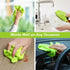 80 Pack Microfiber Cleaning Cloth, Reusable Tear-A-Towel Roll, 11.5"x11.5", Lint Free Cleaning Rags for Kitchen, Car