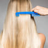 Leinuosen 12 Pieces Pocket Hair Combs Set, Plastic Fine Tooth Dressing Comb for Women and Men (Blue)