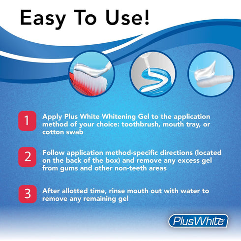 Plus White Speed Whitening Gel, 2 oz, Works in 5 Minutes