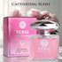 Verse Pink Crystal Eau De Parfum for Women - Elegant 100ml Bottle, Floral & Fruity Scent