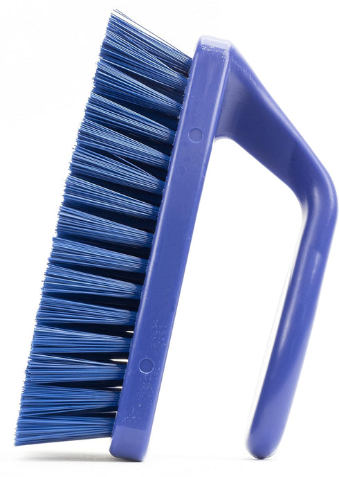 SPARTA Scrub Brush with Iron Shaped Handle, Heavy Duty Scrubber for Kitchen, Bathroom, Shower, Tile
