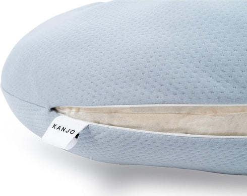 Kanjo Replacement Cover for Acid Reflux and Pain Relief C Pillow - Removable & Machine Washable Cotton Pillowcase