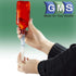 GMS Press in Bottle Adapter Plug for Oral Medication Syringes - Reusable BPA Free Plastic, 25 Count