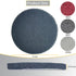 15 PCS 5 Inch Hoop and Loop Scouring Pads, Flocking Conditioning Discs for Automotive Cleaning and Rust Removal
