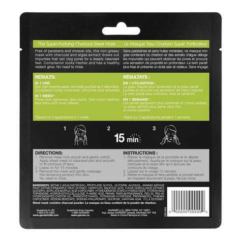 Super Purifying Charcoal Facial Mask