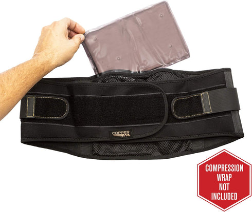 Copper Fit Rapid Relief Hot/Cold Replacement Insert for Back Support Brace