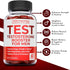 Testosterone Booster Gummies for Men, Male Enhancement, Boosts Energy & Optimizes Physical Performance, 60 Gummies