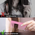 Large Hair Detangling Comb, Wide Tooth Comb for Curly Hair, Wet Dry Hair (Cyan, Pink)