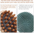 OWIIZI Wooden Scalp Brush Massage Body Tools, Wood Massager for Head Hair Growth Belly Fat Cellulite Multi Functional