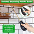 Diatomaceous Earth Powder Duster, Garden Powder Applicator Dispenser with Long Metal Tube, Bulb Duster Sprayer Insect Duster for Home Powders for Organic Gardening Agricultural Supply