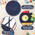 Shyyween Fidget Apron for Elderly Fidget Blanket for Dementia Alzheimer's Therapy Activity Apron Anxiety Relief