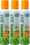 Citrus Magic Organic Natural Odor Eliminating Air Freshener Spray, 3-Ounce, Orange Zest, Pack of 3