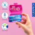 Set Set Curaprox Ortho Travel Braces & On-The-Go Care | Ultra Soft Brush + Whitening Toothpaste | Compact Pink