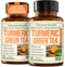 Green Tea Extract Capsules - Green Tea Supplement with Organic Turmeric Curcumin, Black Pepper & Vitamin C for Joint