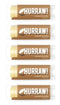 Hurraw! Coconut Lip Balm, 5 Pack: Organic, Vegan, Gluten Free, 100% Natural Ingredients