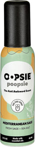 Pre GO Toilet Spray, Discreet & Portable Original Odor Deodorizer, 2 Oz Bottle, Mediterranean Sage