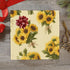Showers58 23 inches,3 pnyoin Merry Christmas Wrapping Paper Roll,Sunflowers and Bouquet Gift Wrap Perfect