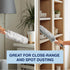 Bona High Performance Dusting System - 1 Compact Handle, 5 Disposable Dusters, & 1 Reusable Duster for Dust & Pet Hair
