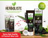 Twin Lotus Activated Charcoal Toothpaste - Teeth Whitening Herbal, Fluoride Free & No SLS for Sensitive Teeth, Coconut