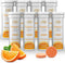 Vitamin C 1000mg Effervescent Tablets - Potent Immune Support with Zinc - Sugar-Free & Vegan - 80CT Dissolvable Fizzy