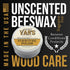 Daddy Van's All Natural Beeswax Furniture Polish, Unscented, Food-Safe Wood Wax for Furniture, Non-Toxic, Conditioning