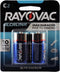 Rayovac Alkaline C Batteries, 2 Count Pack