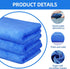 IIDEA 6 Pack 30" 20",XL Microfiber Cleaning Cloths Extra Large x Rags Washable Reusable Streak Free Lint Free Towels
