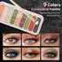 Color Nymph Teen Girls Makeup Kits, All In One Makeup kit For Girls Makeup For Teen Ages 5-16 with Sequin Bag Packed Individually 9 Colors Eyeshadow Liquid Blush Lip gloss Mascara -Orange Green