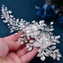 ULAPAN Bridal Hair Combs, Crystal Wedding Headbands, Rhinestones Hair Accessories for Brides and Bridesmaids