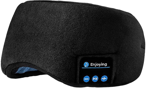 Sleep Headphones Bluetooth Eye Mask, Joseche Wireless Bluetooth 5.2, Handsfree Sleeping Mask with Built-in Speakers