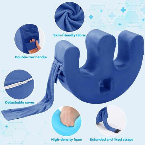 ROYALAY Bedridden Patient Turning Device for Elderly with Fixing Strap, Bedsore Pressure Relief Pillow, Bed Ridden