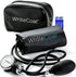 White Coat Deluxe Aneroid Sphygmomanometer - Professional Blood Pressure Monitor with Black Cuff