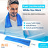 SunnyBay Microwave Heating Pad, Microwavable Neck and Shoulder Wrap for Pain Relief