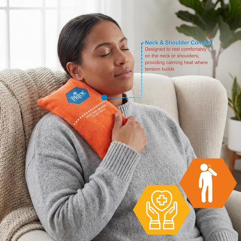 Packs 5in 9in (24-Pack), 3 MED PRIDE Instant Hot Disposable for Pain Relief, Activates Instantly, X Includes Fabric