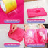 3 Pcs Extra Large Microfiber Cleaning Cloth, 30" x 20" Washable Reusable Streak Free Towel (Pink, Yellow, Light Blue)