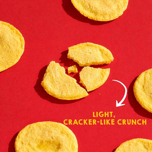 Pack 1.1 oz (12-Pack) Magos Egg Chips Variety Healthy Snack, High Protein Low Carb, Light Cracker-Style Crunch, Bags
