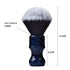 JEQUIL&CORENVEO Luxury Synthetic Shaving Brush, Aesthetic Resin Handle, 24mm Extra Dense Knot