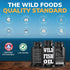 Wild Foods Omega 3 Fish Oil Supplement, 120 Capsules (1 pk), Wild Caught, Burpless, Odorless, Non-GMO, Triple Strength