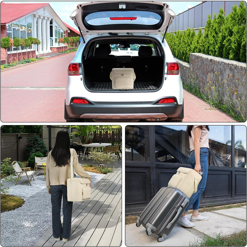 Portable Mini Fridge Case/Skincare Fridge/Travel Makeup Bag for Camping, Picnic, and Cosmetic Storage