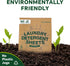 Laundry Detergent Sheets Fresh Scent, Eco-Friendly, Hypoallergenic, Powerful Cleaning, 80 Sheets, Up to 160 Loads