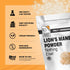 Immune 8oz It's Just! - Lion's Mane Mushroom Powder, Natural Raw Superfood, Brain Support, Health, Boost Energy
