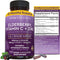 Viva Naturals Elderberry with Vitamin C and Zinc for Adults - 5 in 1 Sambucus Black Elderberry Capsules with Vitamin D3